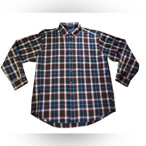 Pendleton Sir Pendleton Wool Plaid button down shirt Men’s size L
